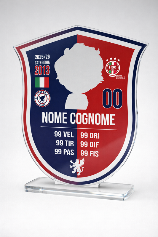 Stemma in Plexiglass Personalizzato